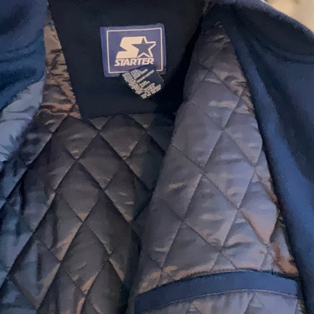 Amazing VINTAGE STARTER Syracuse Varsity Jacket - Picture 7 of 8